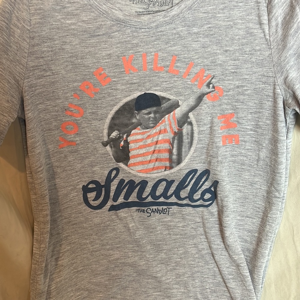 Junior’s The Sandlot; “You’re Killing Me Small!” T-Shirt; XS; So Cozy So Soft! - Picture 3 of 5